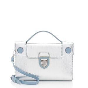 Dior Metallic Calfskin Diorever Top Handle